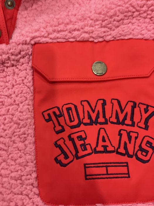 Шерпа, кофта, свитер tommy jeans S