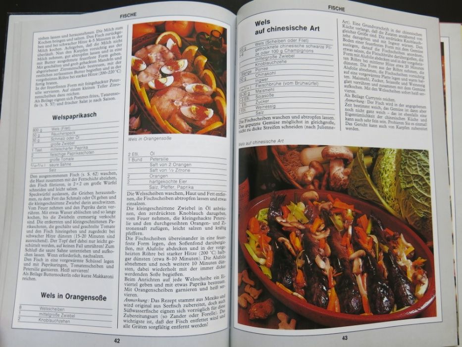 Кулинарная книга на немецком языке