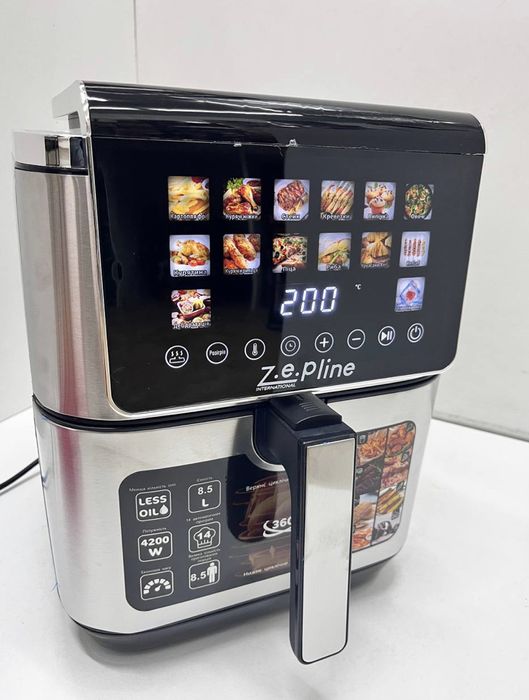 Аерогриль аэрофритюрница мультипіч фритюрниця аерогріль 13л Zepline