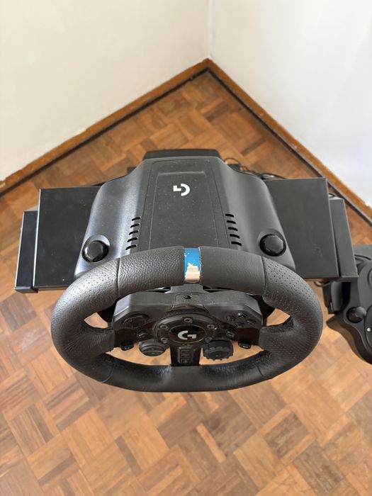 Volante Logitech G923 + H-Shifter + Estrutura Sim Racing PS/PC