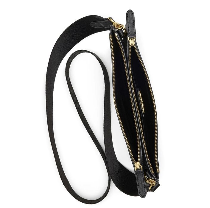 Skórzana torebka Lauren Ralph Lauren