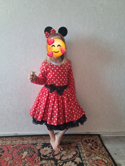 Плаття Мінні, костюм Мінні Маус