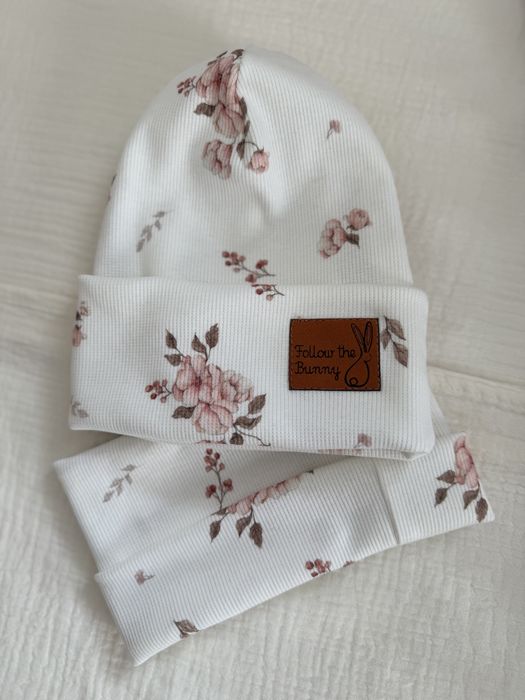 Handmade czapeczka i komin