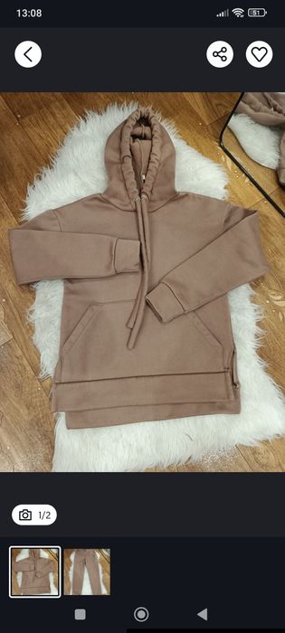 Теплый костюм для девочки