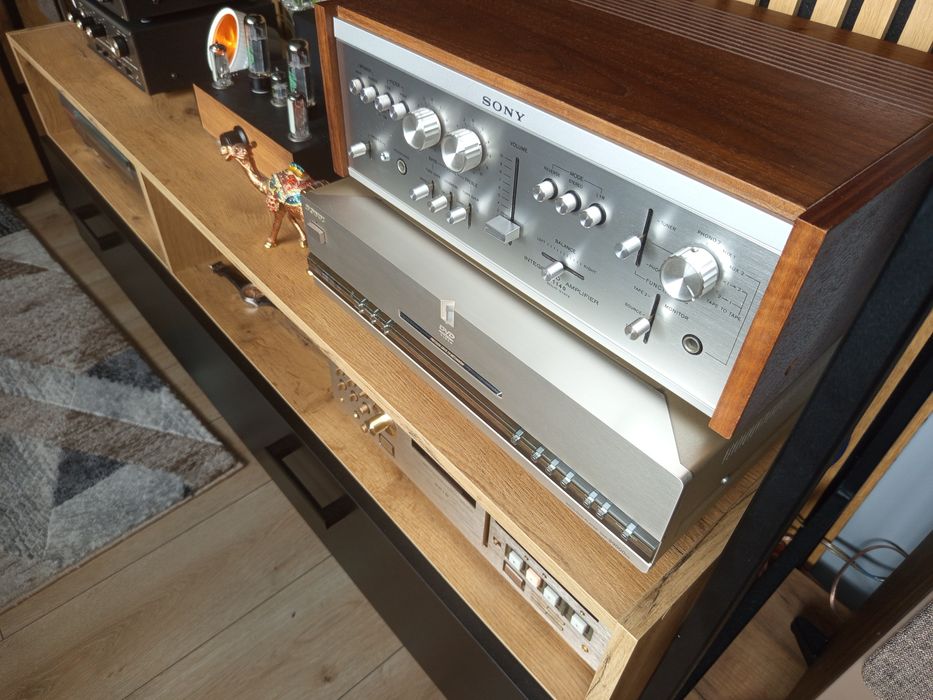 Wzmacniacz Sony TA-1140 w oryginalnej drewnianej obudowie-Super Stan!