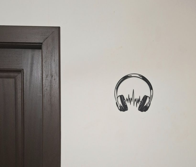 Quadro 3d phones musica