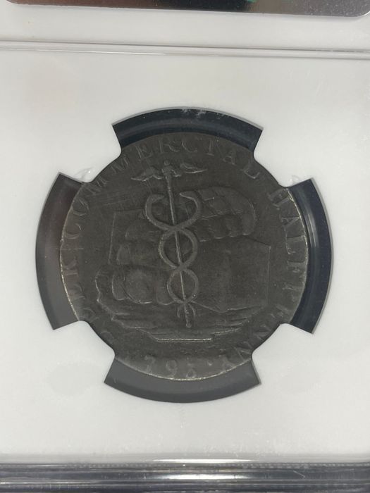 1793 рік. Велика Британія. Токен Кондера 1/2 пені. NGS VF  Details
