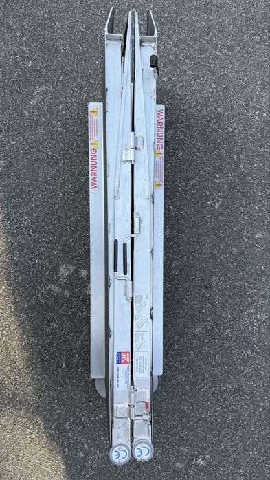 Najzdy rampa dla wózka aluminiowa netti