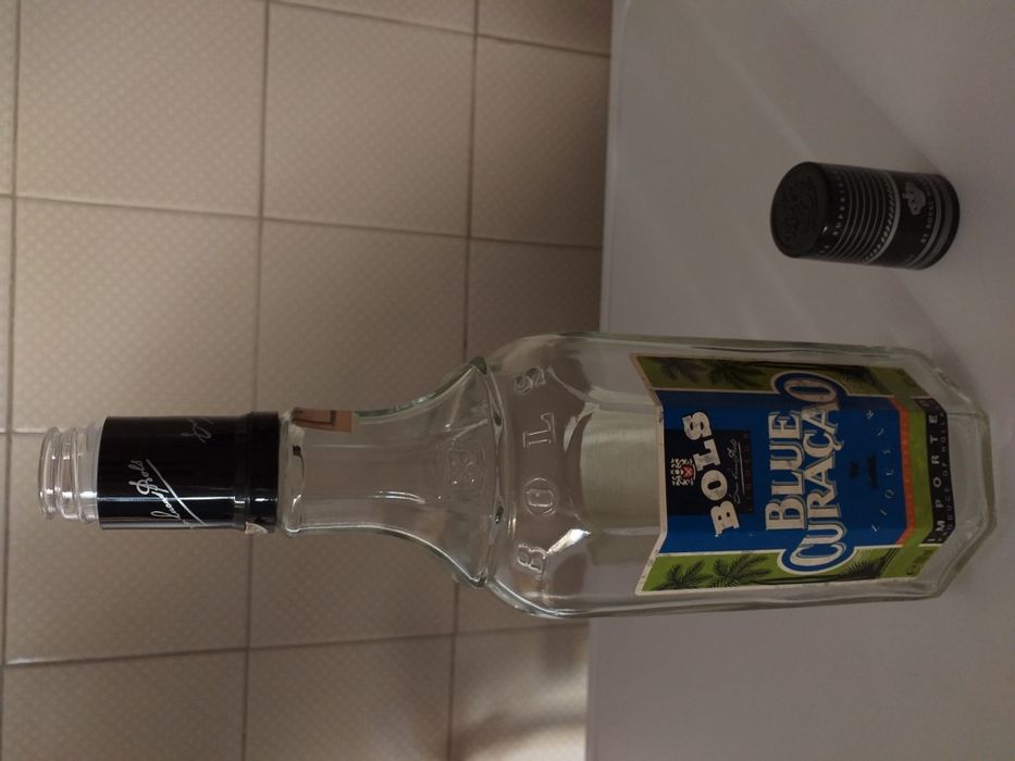 Empty Liqueur Bottle "Blue Curaçao"64729606741634122
