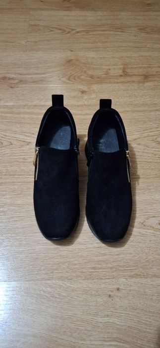 czarne botki do kostki