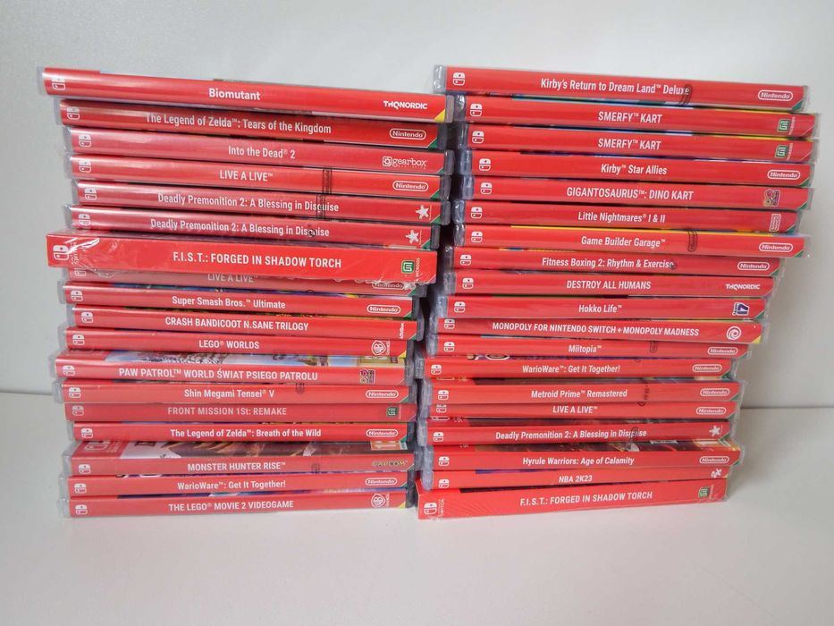 MARIO ! MARIO Kart 8 Deluxe ! SZALONE WYŚCIGI nintendo Switch ! gry NS