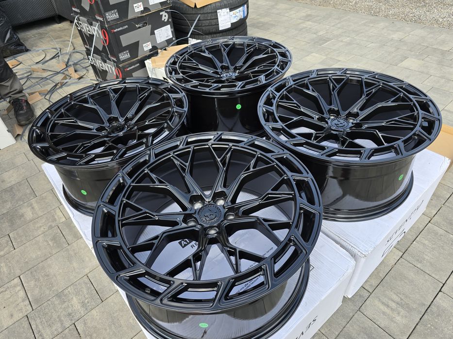 Felgi 21" 5x112 9.5J ET25 Audi SQ8 SQ7 RS7  RS6  RS5 WKLĘSŁE ! FV !
