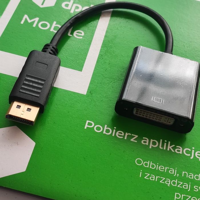 Przejściówka DVI Displayport