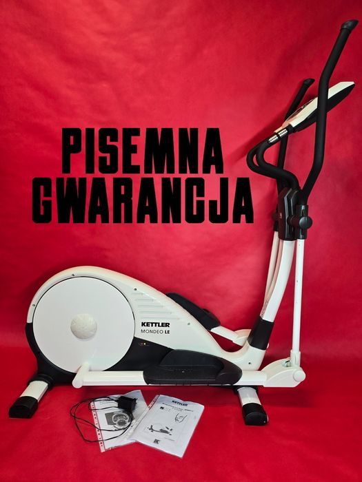 Okazja Kettler Mondeo LE Orbitrek Elektro-Magnetyczny Mocny koło 20kg. Trenażer Eliptyczny Gwarancja
