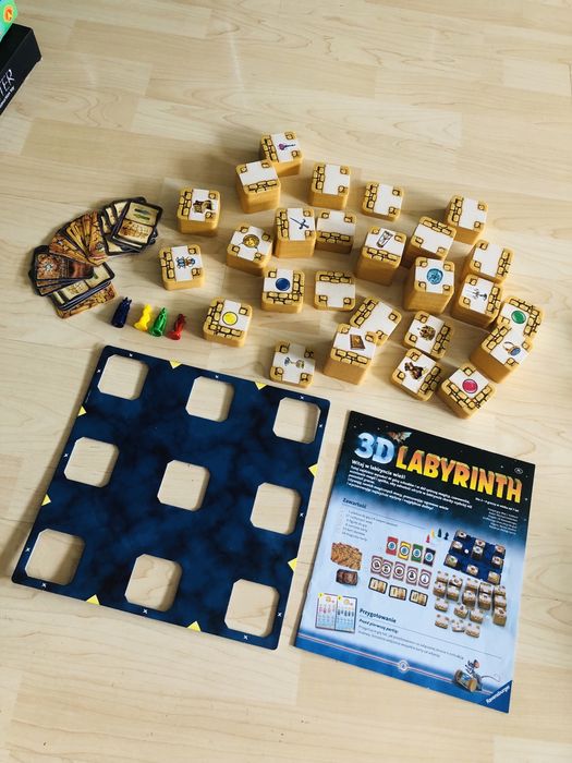 Gra Labirynt Labyrinth 3D stan idealny