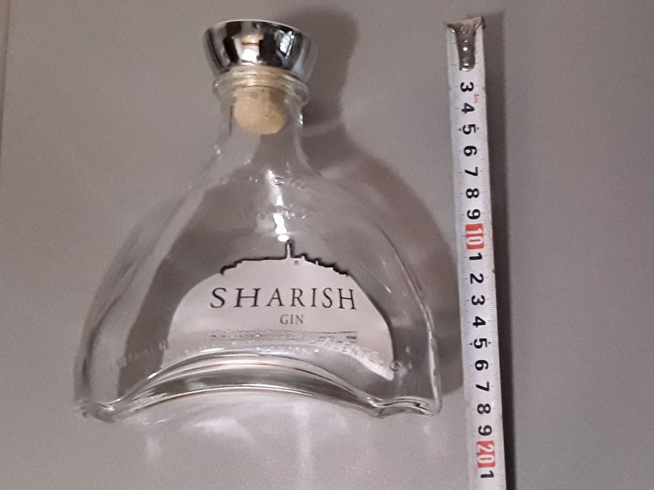 Garrafa VAZIA de Sharish Gin, 500 ml