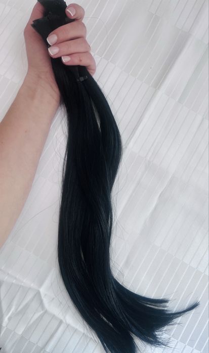 Натуральне волосся люкс 50 см | 64 г | для нарощування