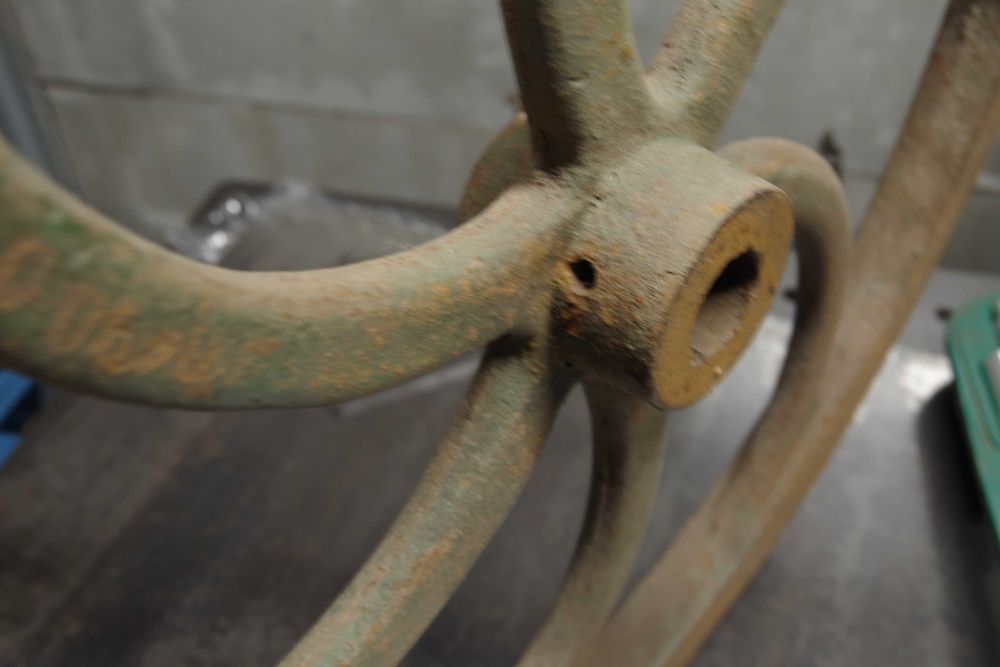 Żeliwne koło pasowe