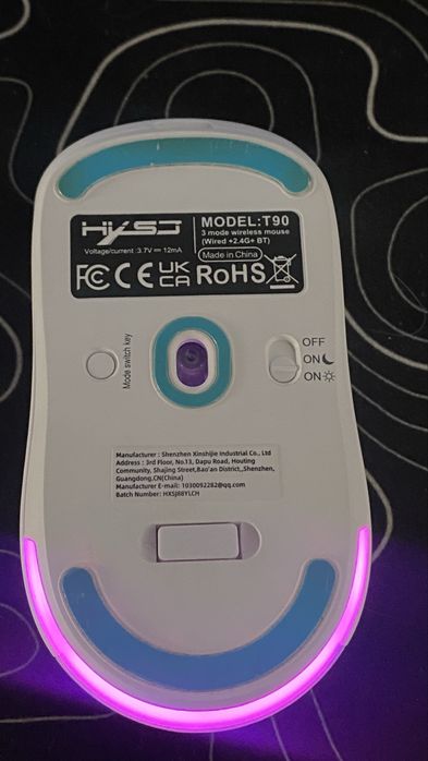 Ігрова миша HXSJ T90