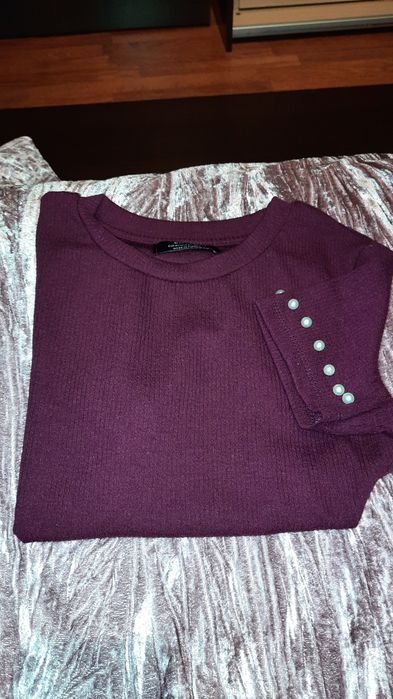 T-shirt Bershka bordeaux