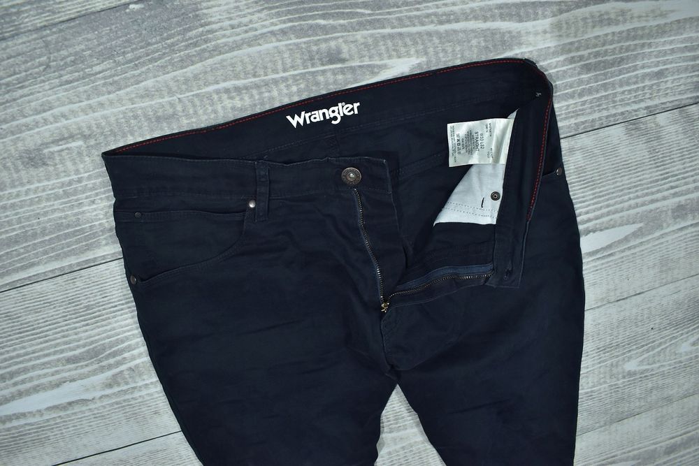 Wrangler Straight Męskie Spodnie W33 L32