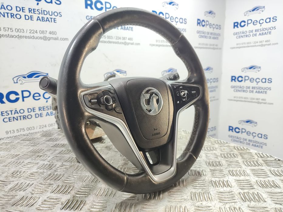 Volante completo pele Opel Insignia A Facelift multifunções