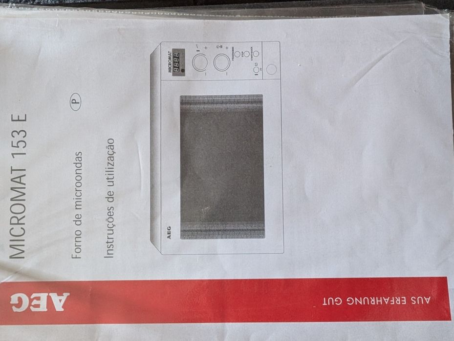 Micro ondas AEG Micromax 115E (bom estado)