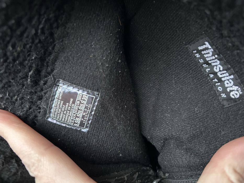 зимние непромокаемые термо сапоги чоботи снегоходы Skechers 39-39,5p