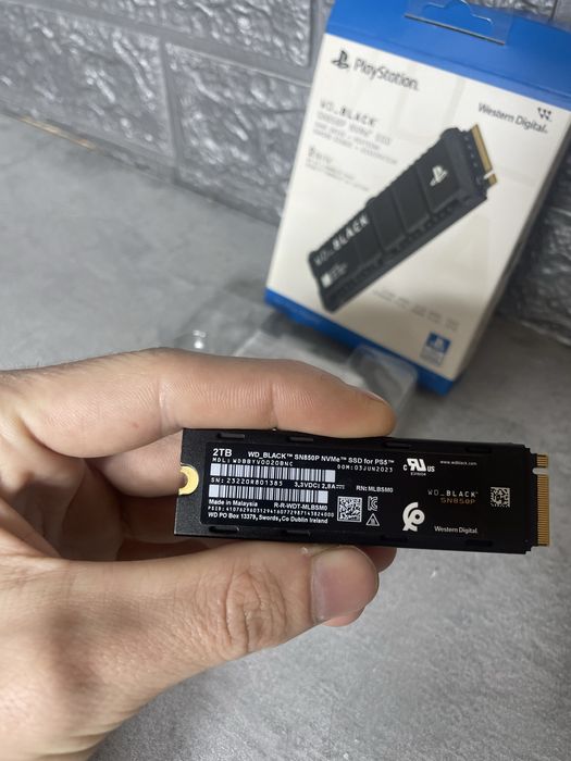 SSD M.2 2TB Western Digital Black SN850P(7300Mb/s)100%