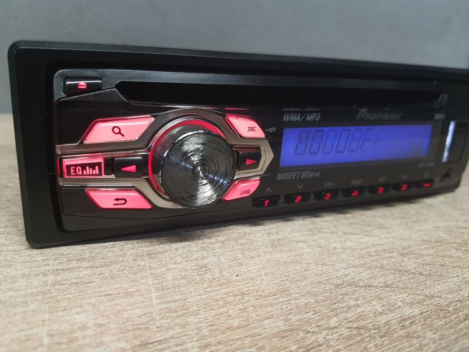 Radio Samochodowe Pioneer z Mp3, USB, AUX DEH-140UBB Podś. Volkswagen