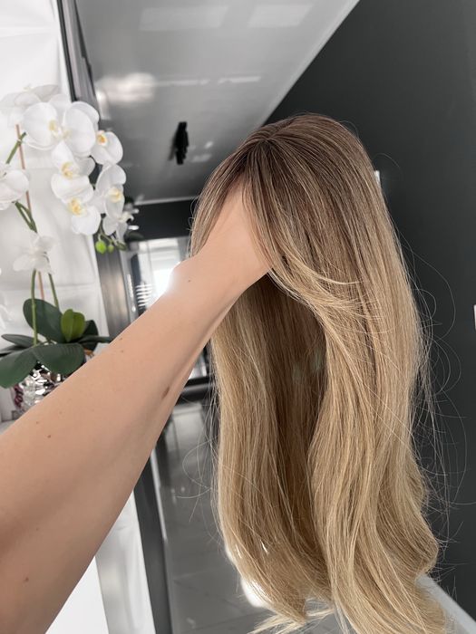 Topper ombre ciepły blond 55 cm