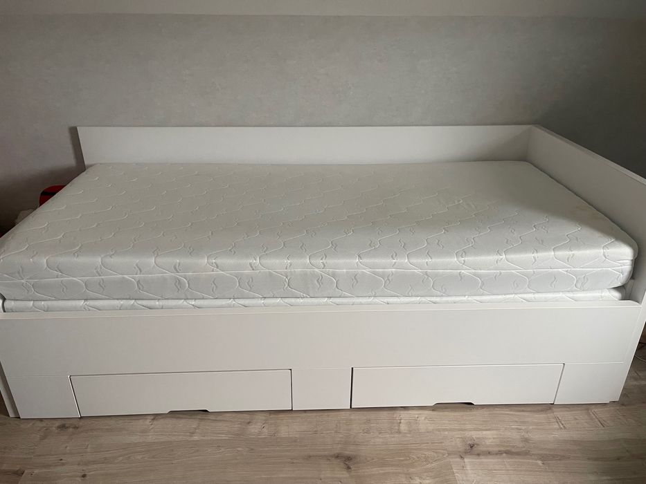 Łóżko 90x200 białe