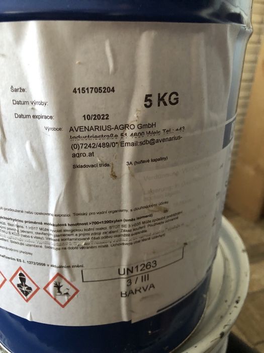 Поліуретанова фарба біла ємкості по 5 л