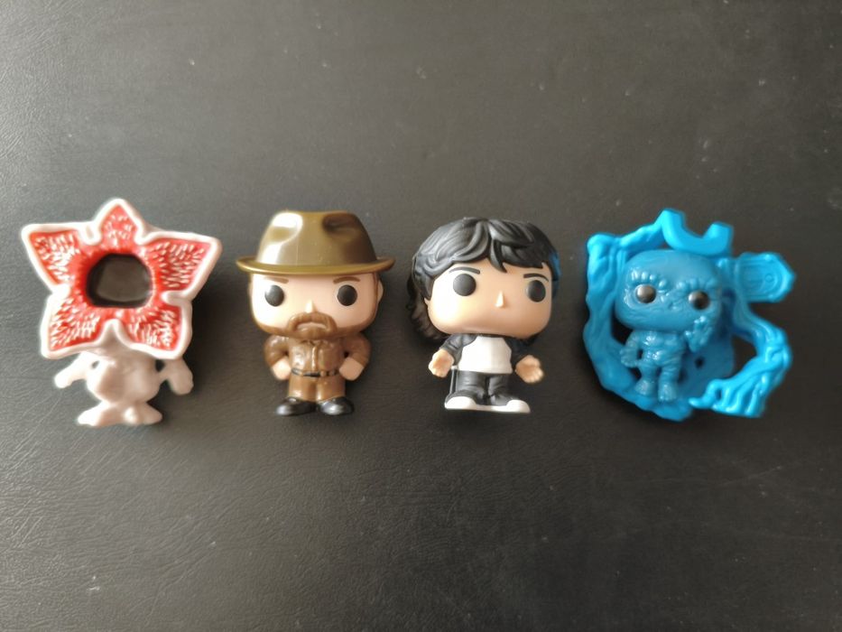 Pack 4 figuras stranger things