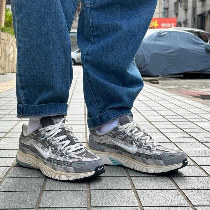 Кроссовки Мужские Nike P6000 Grey Beige Green/Кросівки Чоловічі Найк