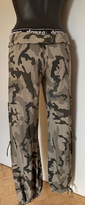 Jogging khaki spodnie Danza