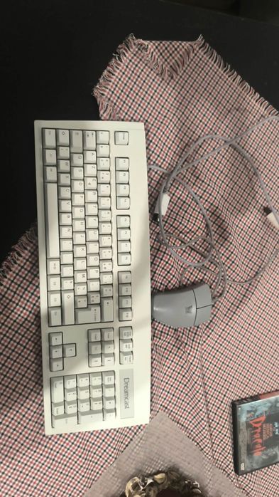 Rato e teclado Dreamcast