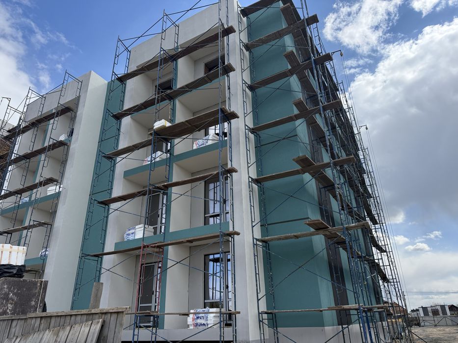 Укладка перегородок з газоблока