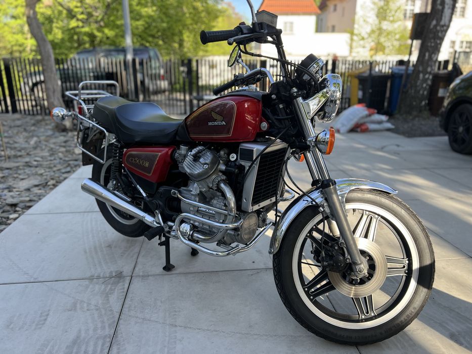 motocykl Honda cx 500c, oryginał, klasyk