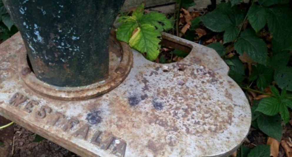 Stara maszyna separator Westfalia centryfuga
