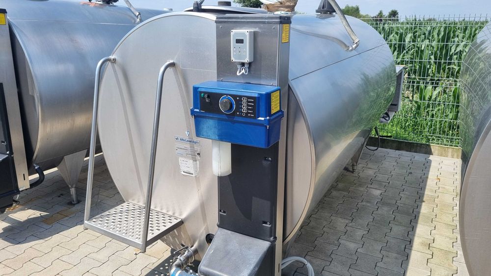 Schładzalnik zbiornik chłodnia do mleka 2700l Alfa Laval, De Laval
