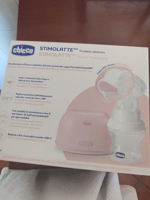 Bomba de tirar leite materno elétrica Chicco