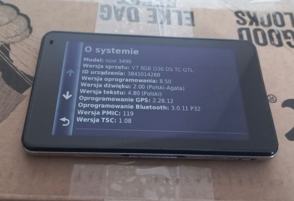 Nawigacja Garmin nüvi 3490LM Mapy 2026