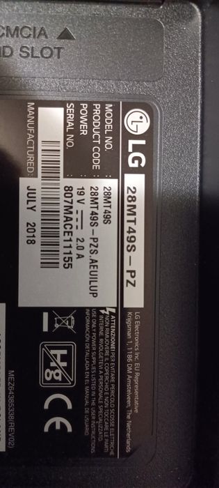 Televisor smart  tv  LG