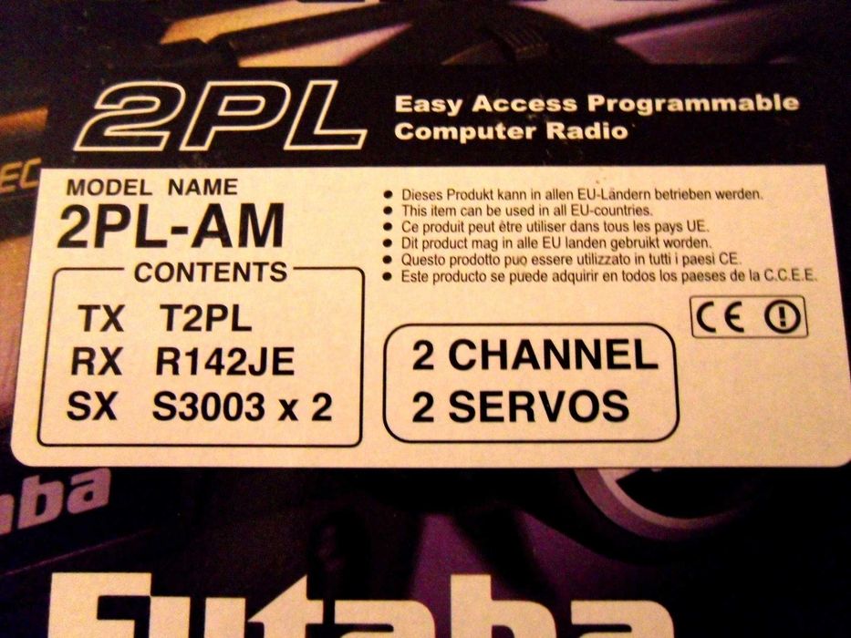 Comando RC Futaba MEGATECH 2 PL - NOVO