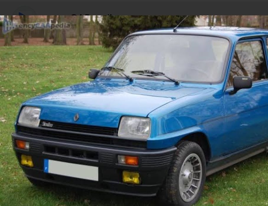 Grelha frontal renault 5 alpine