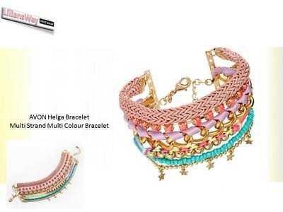 Avon Bransoletka Posrebrzana Zestaw 6 szt. #07