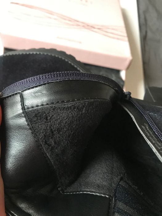 Замшеві жіночі ботільони Bugatti, 40р