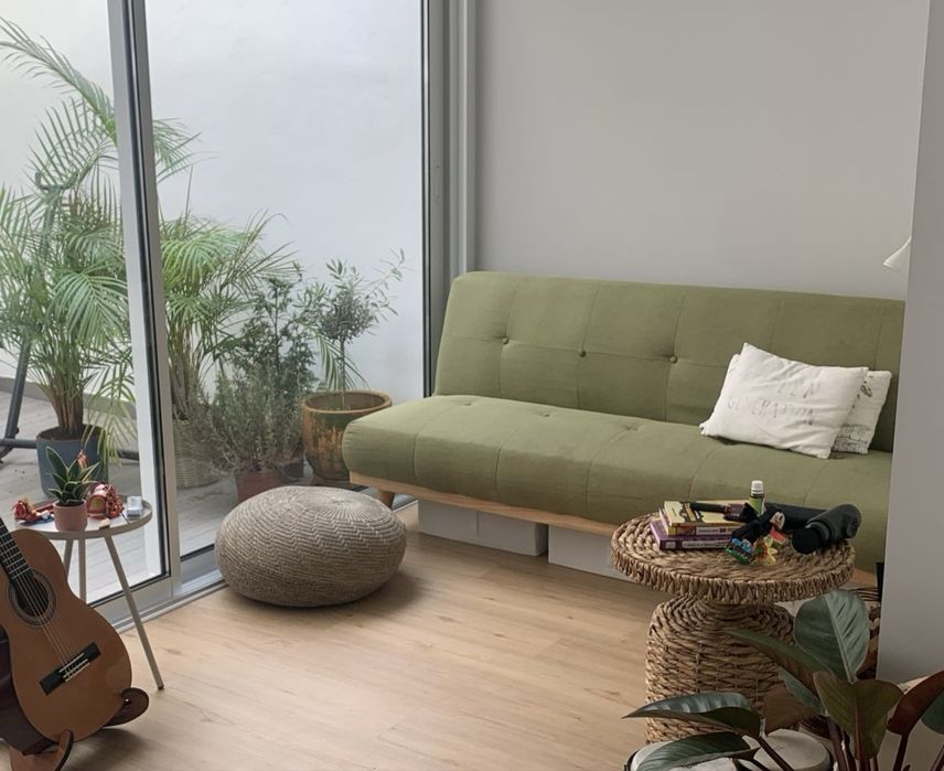 Sofa reclinavel verde Sklum