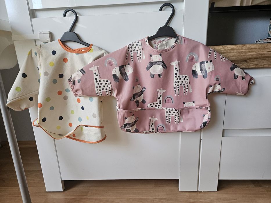 Fartuchy do jedzenia dla niemowlaka next 80 ikea sliniak